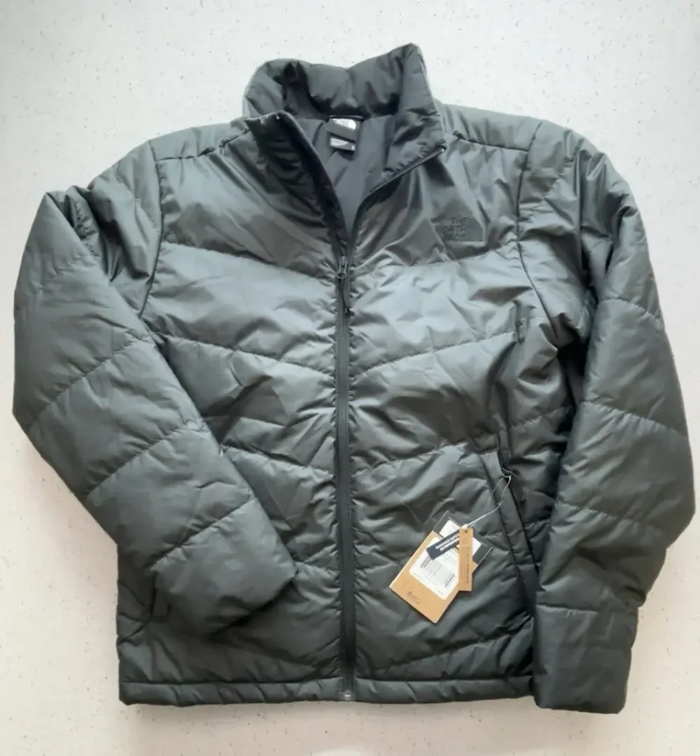 NWT The North Face Junction Insulated Jacket Men's M Gray Puffer Full Zip $99